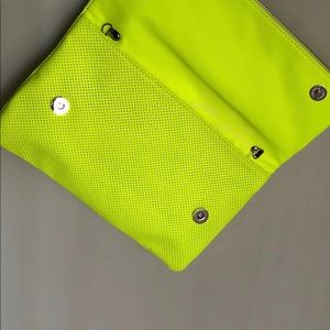 Neon Yellow Clutch